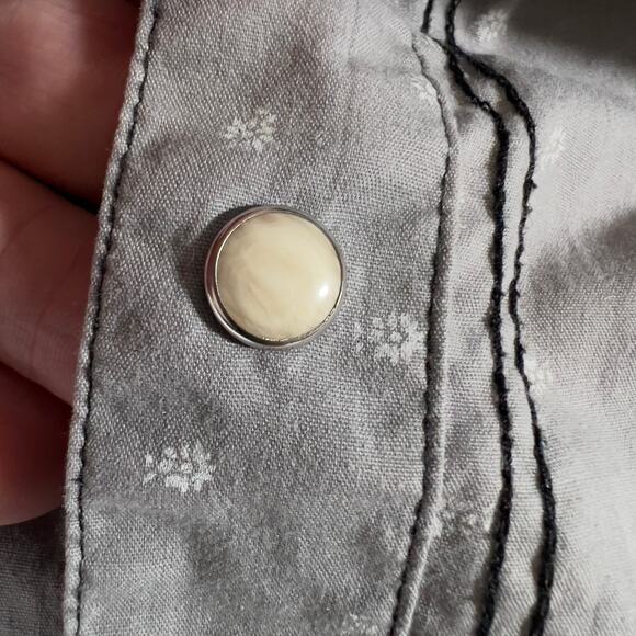 Sovereign Code Pearl Snap Button Shirt Men XL Bennett SCLS101 Western S Code - Picture 4 of 14